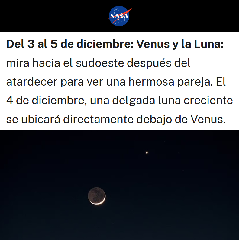 "Venus":
Por su conjunción con la Luna