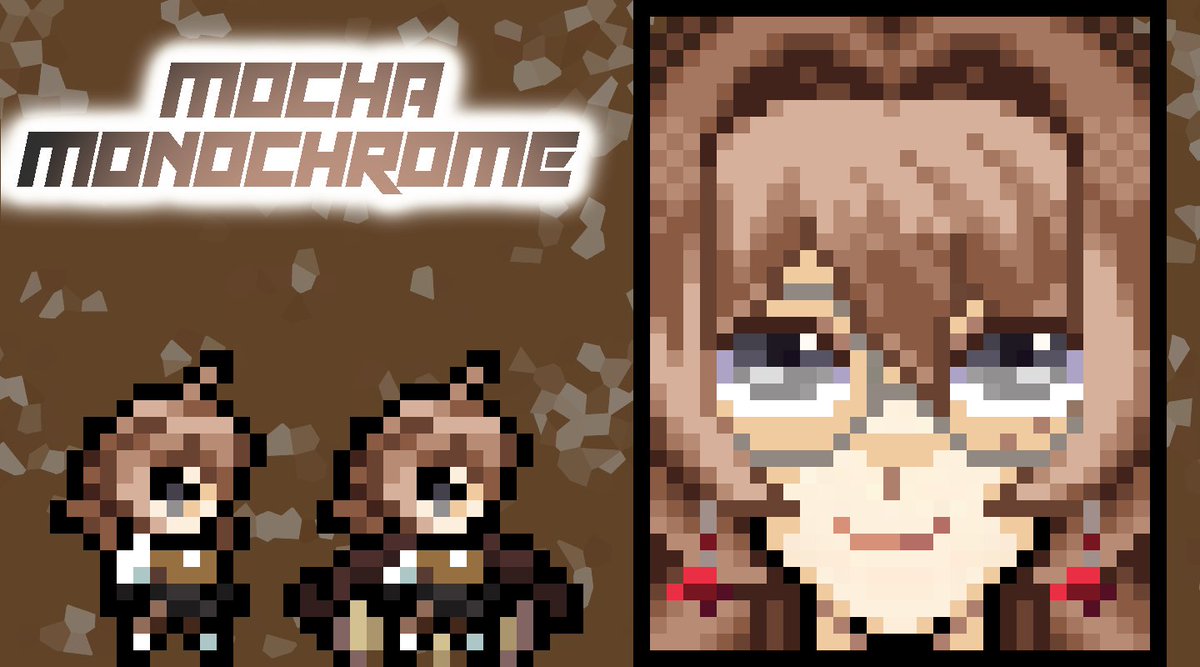 GKuroMonochrome's tweet photo. Un arte pixelart en estilo pixelart #DBDevolution para @MochaMonochrome realizado en mi ultimo stream de Twitch!!
#ARTEMonochrome #Art #Arte #pixelart #Vtuber #Vtuberespañol
Si les gustan mis pixelarts pueden apoyarme siguiendome aqui o en twitch donde suelo hacerlos en vivo!! https://t.co/byI87h5QtP