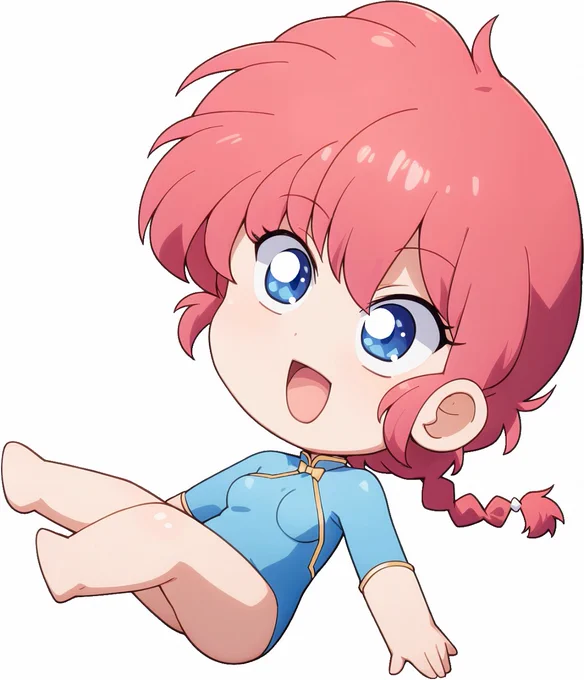 ミニきゃらレオタードらんま #らんまアニメ #らんま #レオタード
