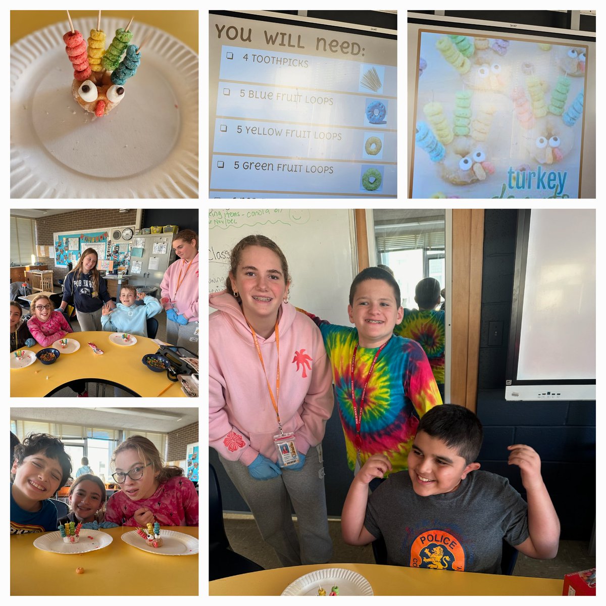 Fun following directions Thanksgiving activity  with Mrs. Spano &amp; Dr. Lori @ TAG. 🦃 
<a href="/HBMATTLIN1/">Howard B. Mattlin</a> <a href="/POBSchools/">POB Schools</a>