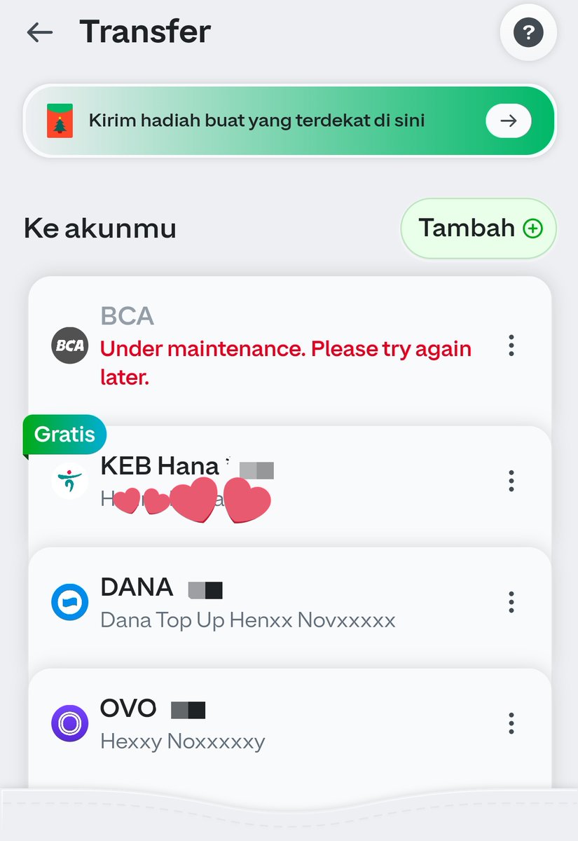 Gopay lagi error gak bisa TF ke BCA 🤦🏻‍♀️ #GopayError