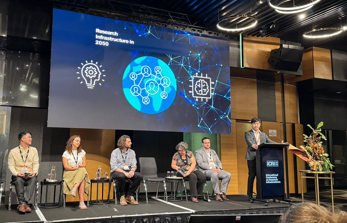 paippb's tweet photo. Presenting a vision for research infrastructure in 2050 at ICRI 2024 https://t.co/S7gDnqrbgc