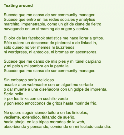 Horacio Warpola (México, 1982-2024)
tristeza esta noche porque ya no estás entre nosotrx