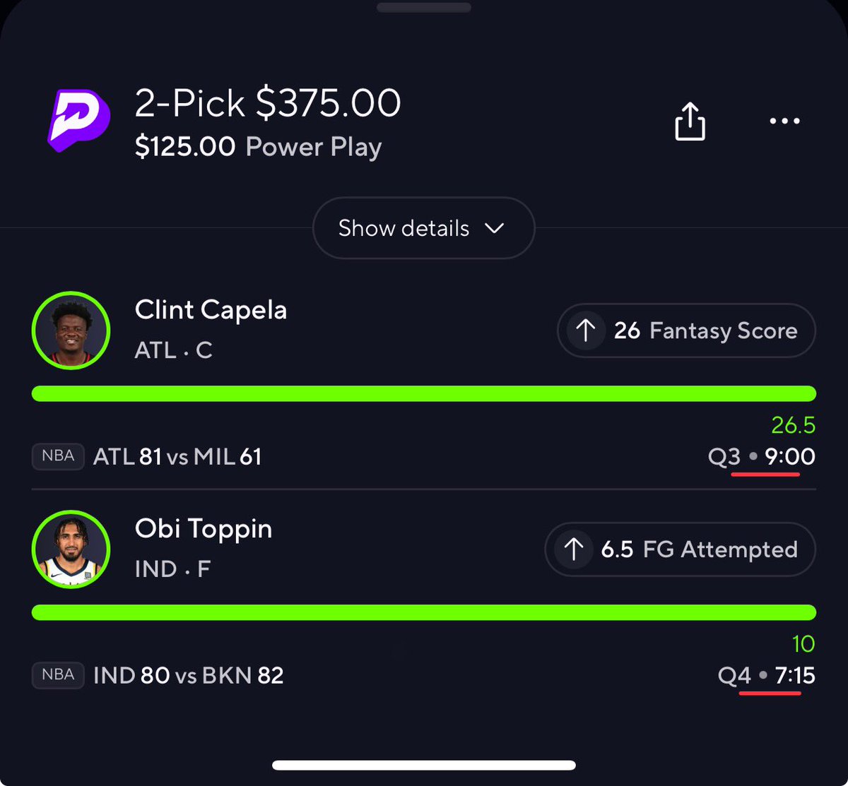 picksbyDerrick's tweet photo. Cash 🤑🤑 https://t.co/NZho0zxQV4