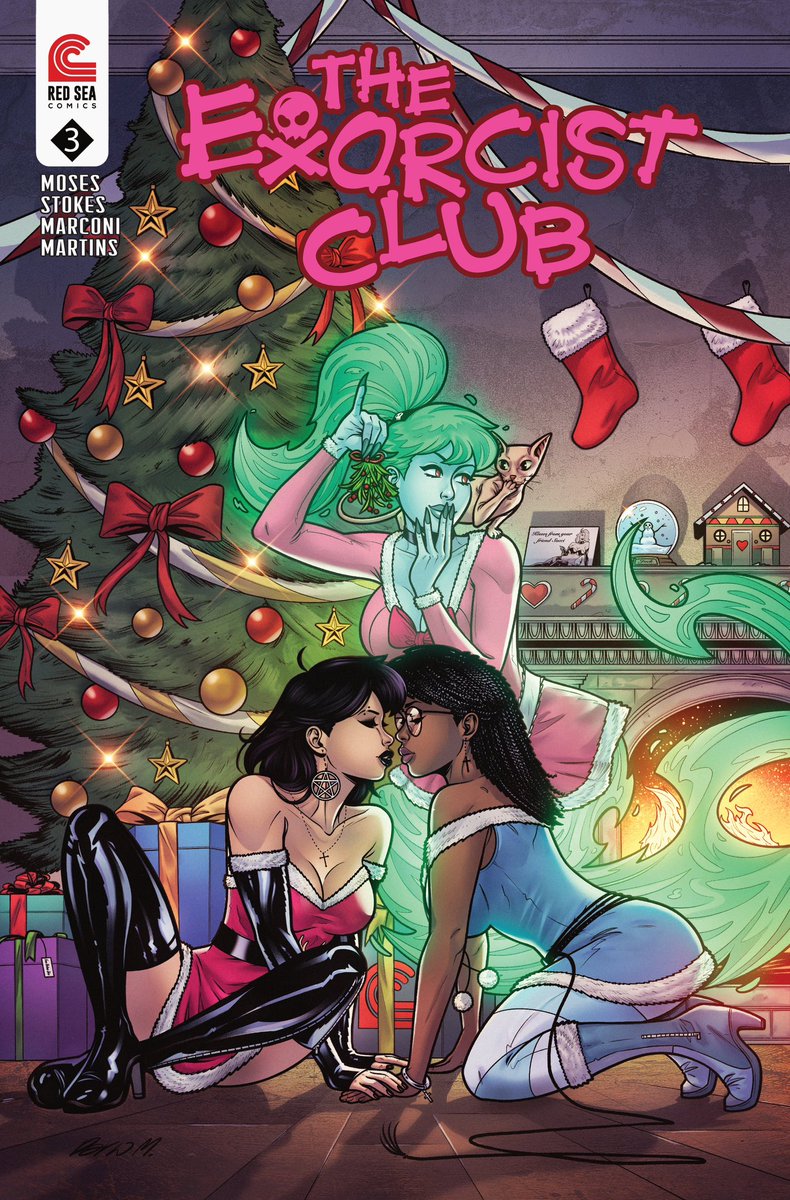 Celebrate Christmas with the Exorcist Club this year! 👻🎅