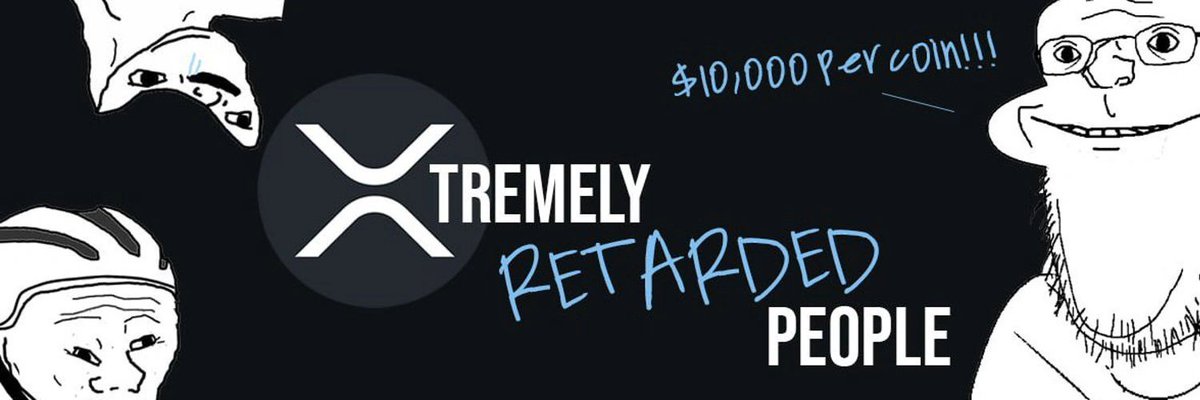 <a href="/RipplePandaXRP/">🐼PandaRippleXRP🐼</a> God made us truly special. Glad to hold some $XRP !

<a href="/XRP_CTO/">Xtremely Retarded People ($XRP)</a>