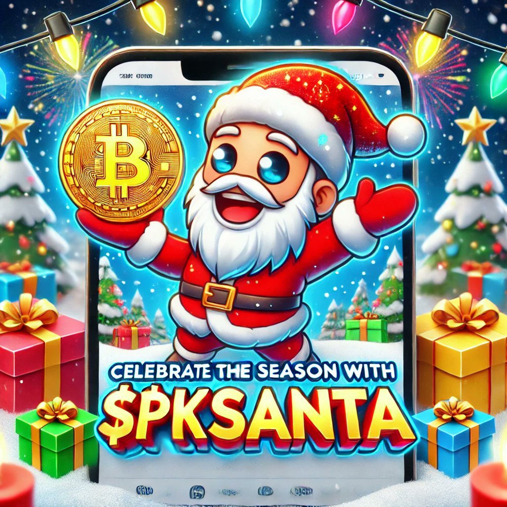 pookiesanta's tweet photo. 🎅✨ Celebrate the Season with #PKSANTA!

Join the most festive meme coin spreading cheer and crypto joy this holiday. Be part of the magic today! 🎄🚀

Chart: https://t.co/z6NzXt9k21

#Christmas #1000xgem2024 #XRPHolders #SolanaArmy #PEPE #TrendingNow https://t.co/dPAUZVcwp8