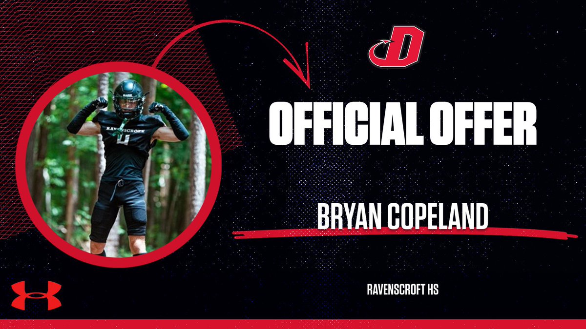 Bryan Copeland (@bryan_copeland4) on Twitter photo #AGTG After a great conversation with <a href="/CoachFordyce_DC/">Brad Fordyce</a> I’m extremely blessed to announce my second official offer from <a href="/DCRedDevilFB/">Dickinson Football</a>
#ForksUp
<a href="/Coach_PGraham/">Pierce Graham</a> <a href="/Ravens_FB1862/">Ravenscroft Football</a> <a href="/CoachJimGibbons/">Coach Jim Gibbons</a> #AGTG After a great conversation with <a href="/CoachFordyce_DC/">Brad Fordyce</a> I’m extremely blessed to announce my second official offer from <a href="/DCRedDevilFB/">Dickinson Football</a>
#ForksUp
<a href="/Coach_PGraham/">Pierce Graham</a> <a href="/Ravens_FB1862/">Ravenscroft Football</a> <a href="/CoachJimGibbons/">Coach Jim Gibbons</a>