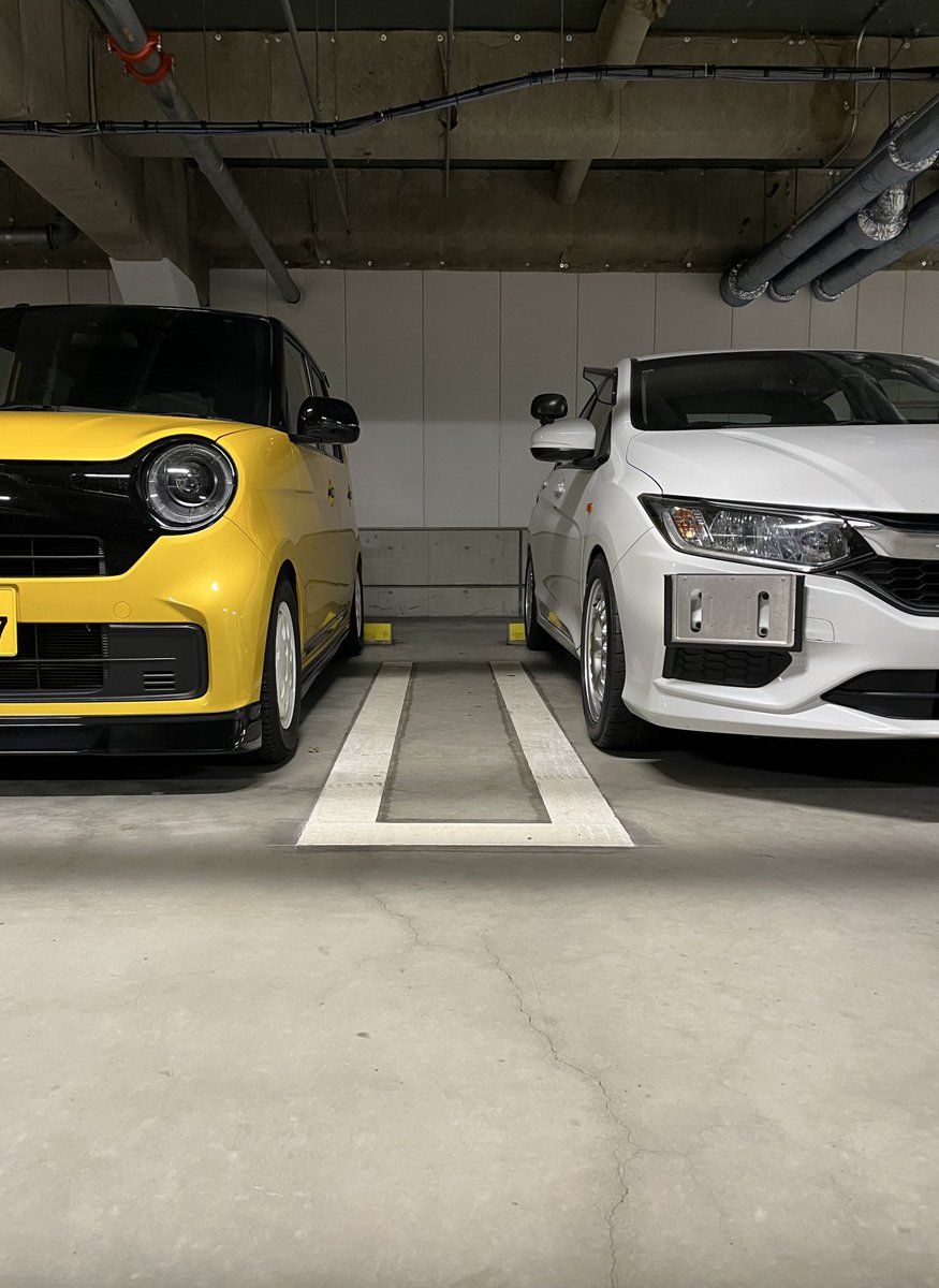 JG3_GM6's tweet image. 僕のN-ONEとグレイス🍌🍌