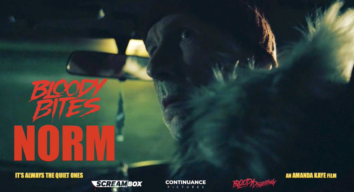 NORM, a dark and twisted tale by Amanda Kaye, premieres as part of Bloody Bites Season 12 on Screambox. Quiet doesn’t mean harmless.