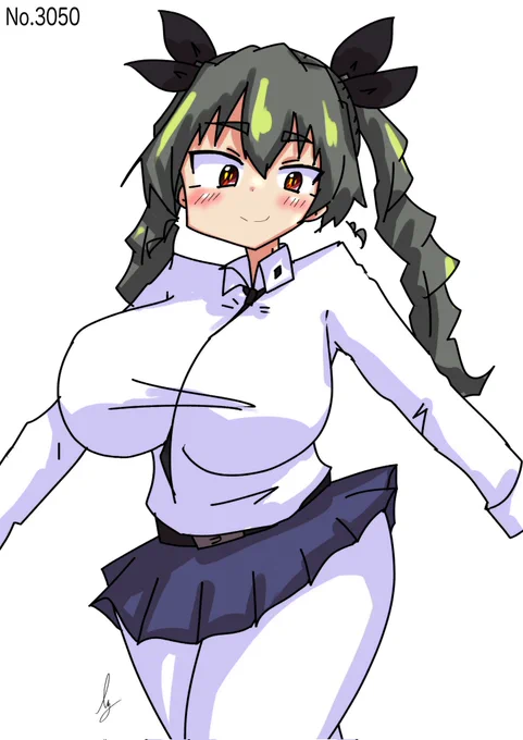 [お散歩アンチョビ]#1日1ドゥーチェ 