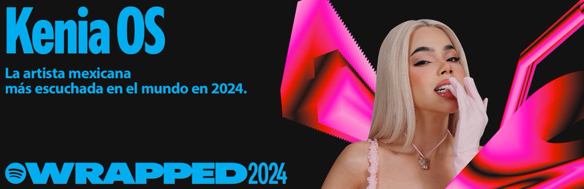 .<a href="/keniaos/">NINI</a> es la artista mexicana más escuchada en Spotify a nivel global por segundo año consecutivo. 🤩👏🏼 

¡Felicidades a nuestra OG! 💖

<a href="/SpotifyMexico/">Spotify Mexico</a>