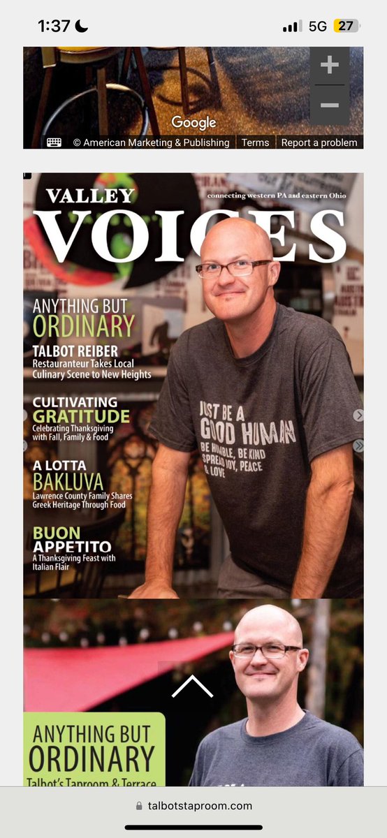 Support some local bussiness, Dinner at Talbot’s Taproom in Mercer – you don’t want to miss it! #MercerEats