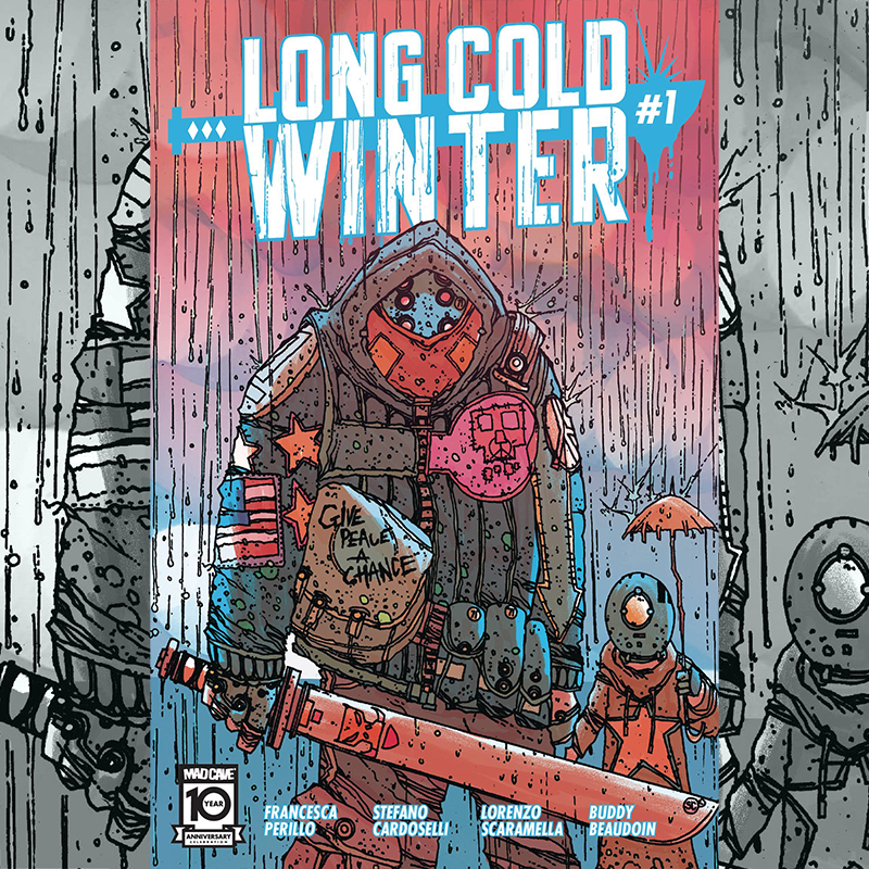 twoheadednerd's tweet photo. Matt's Pick for 12/4:
Long Cold Winter #1 from @madcavestudios by @fperillowriter &amp; @stcardoselli!

Matt sez: "I love this artist so much! His style reminds me of a more restrained Jim Mafhood. Check out this team's previous mini, Love Me: A Romance Story."

#comics #NCBD https://t.co/otlgVmuEA8