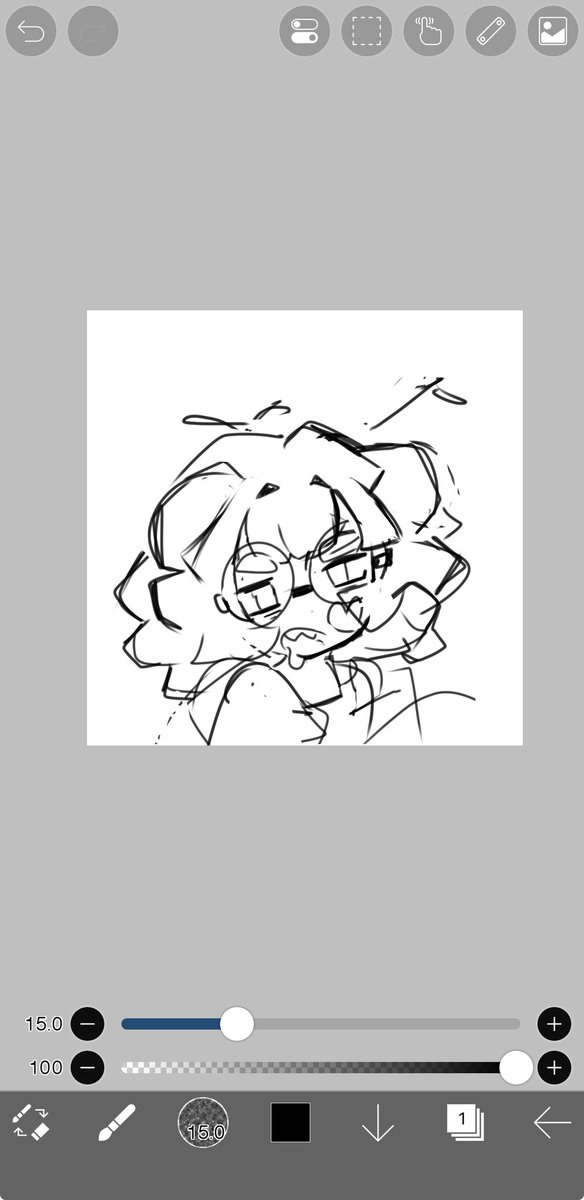 NyastroidSFW's tweet photo. Drawing on my phone hard qwq how do ppl do this lol https://t.co/DMQrOpcZco