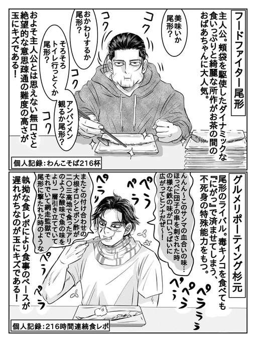 フードファイター尾ガタ

※なんかもう全宇宙の全てを許せる方向けです(ヽ'ω`) 