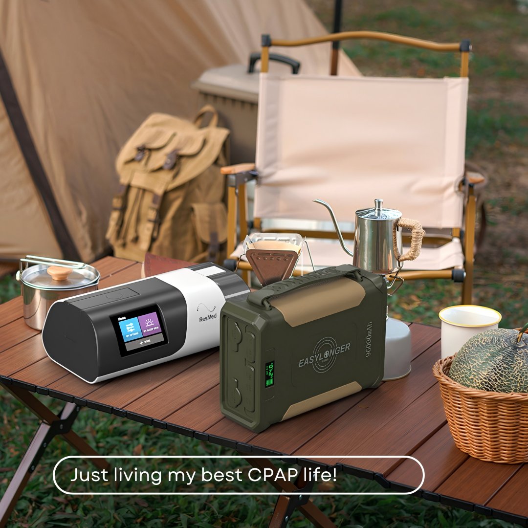 easylonger's tweet image. Living my best CPAP camping life—thankful for every moment!🙏🏕

#EASYLONGER #EASYLONGERpower #outdoorpower #campinglife #cpaplife #backupbattery #cpappower
