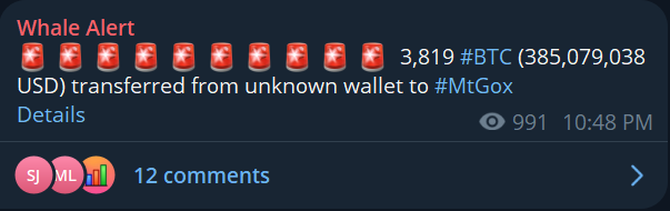 Mt.Gox moving coins at $100k is some devil behavior in all honesty.

Absolutely criminal.
