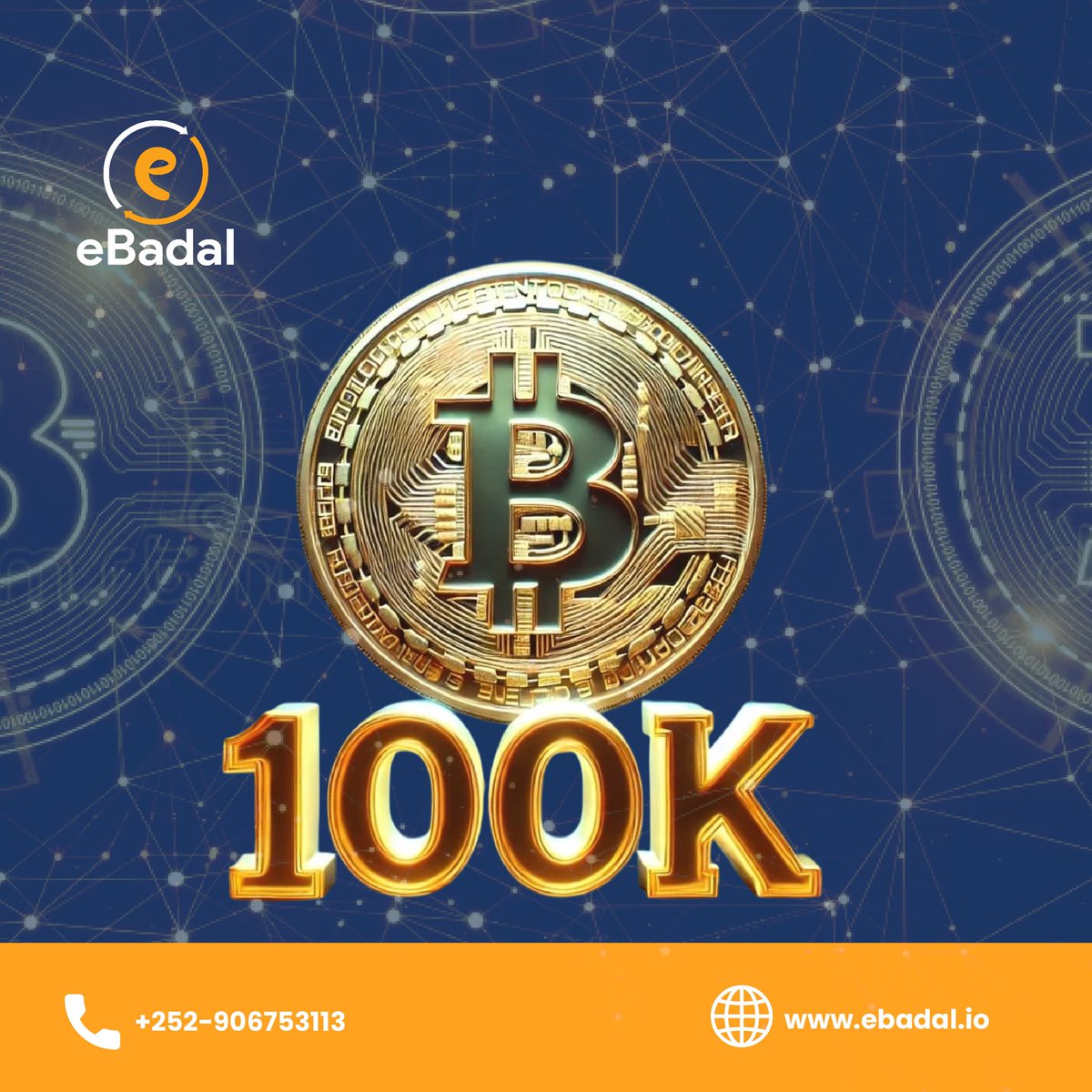 ebadalexchange's tweet photo. #BTC 100k https://t.co/UWwCmxsVhd