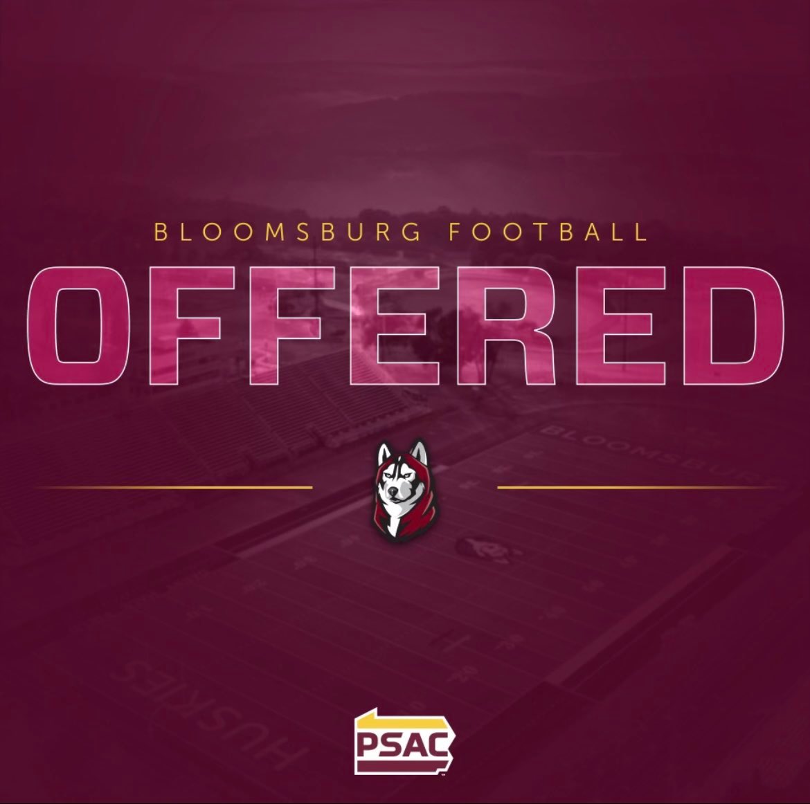 After a great visit, I’m extremely blessed to receive my first offer to play at the next level from Bloomsburg University!! <a href="/SheptockFrank/">Frank Sheptock</a> <a href="/Coach_Landis3/">Tim Landis</a> <a href="/zachmartin34/">Zach Martin</a> <a href="/BloomUFootball/">Bloomsburg Football</a>