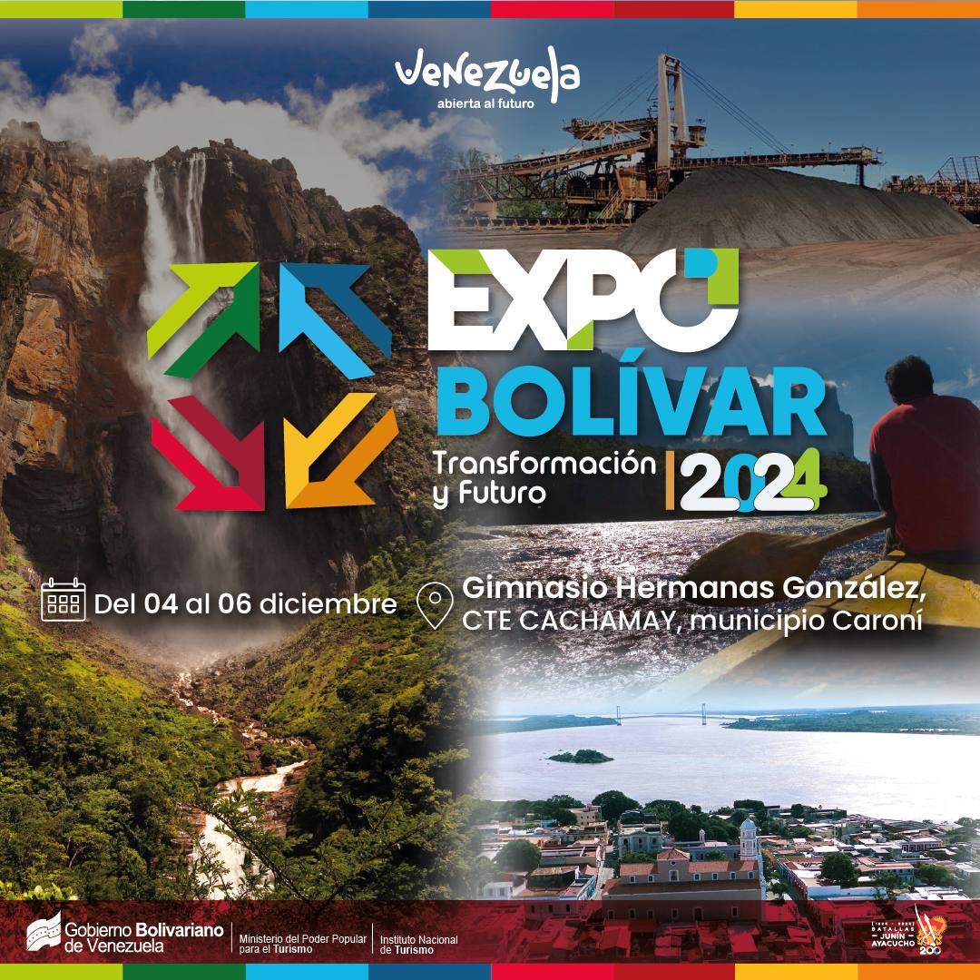 InaturMonagas's tweet photo. ¡Prepárate para la #ExpoFeriaBolívar2024! Del 4 al 6 de diciembre, el Gimnasio Hermanas González será el punto de encuentro para mostrar lo mejor del estado.

¡No te lo pierdas!

#ExpoBolívar2024 https://t.co/W6e2eu2JEC