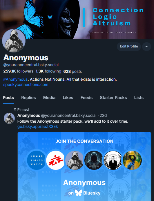 YourAnonCentral's tweet photo. Bluesky is inevitable

Join us https://t.co/OEjOmkGsKw https://t.co/yJsKpuWvkj