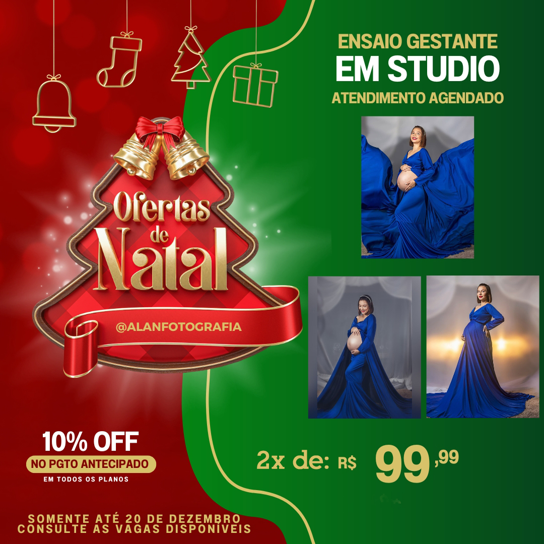 alanrones's tweet image. **Últimas vagas para fotos de Natal! ** Garanta já seu ensaio e registre momentos inesquecíveis com sua família! Poucas datas disponíveis:  Entre em contato pelo WhatsApp (61) 9.9198-2880 Descontos especiais para pagamento à vista!
 #AlanFotografia #FotosNatalinas #EnsaioFamília