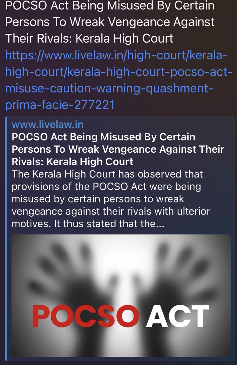 REBELLION_SIFF's tweet photo. POCSO Act का misuse बढ़ा है पिछले कुछ सालों में!!! क्या ये सही है या गलत!!
#MenToo #Menrights #savemenfromsucide #GenderBiasedLaws #ParentaAlienation #HusbandSuicide #Meninists #1CroreAlimony #WomanIsABurden #MarriageStrike #ChildrenWelfare #FalseAccusations #JusticeForMen https://t.co/JSLd7z28Xh