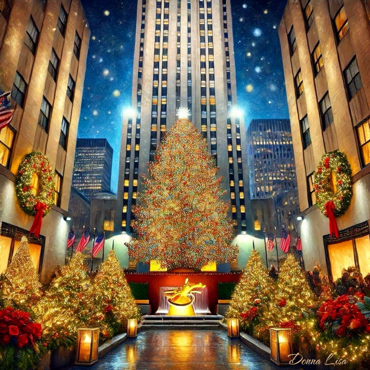 Merry Christmas From New York! 🎄
“Rockefeller Center Tree 2024” ✨