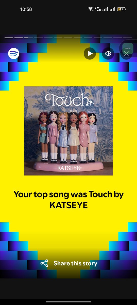 riniarose's tweet photo. @katseyeworld @Spotify waiting for your new song, love your album. Been playing it in the morning while cleaning, working and during travel ahahah💜 https://t.co/9t2MzYGQA8