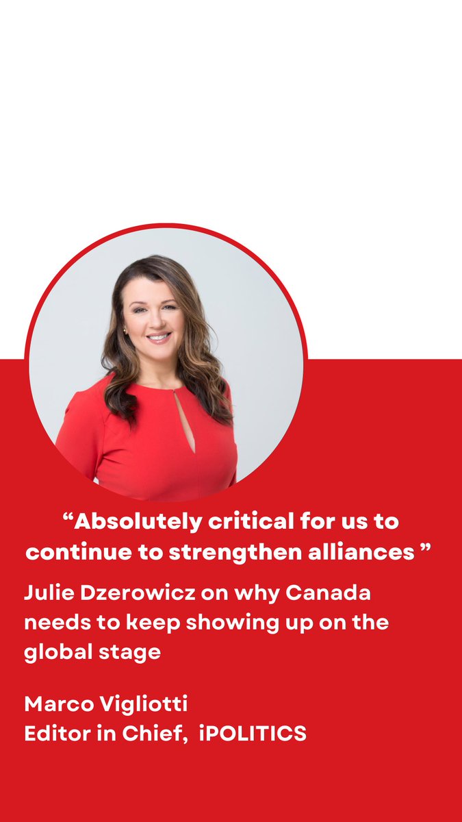 JulieDzerowicz's tweet photo. I discussed with #iPolitics on Friday, my experiences at the #G20 & #APEC on why #Canada needs to keep showing up at these summits! 🌎 🇨🇦
Read more here👇
https://t.co/wFGvoYTDSS
#cdnpoli #Toronto #cdnpoli https://t.co/ODtRPkcqcZ