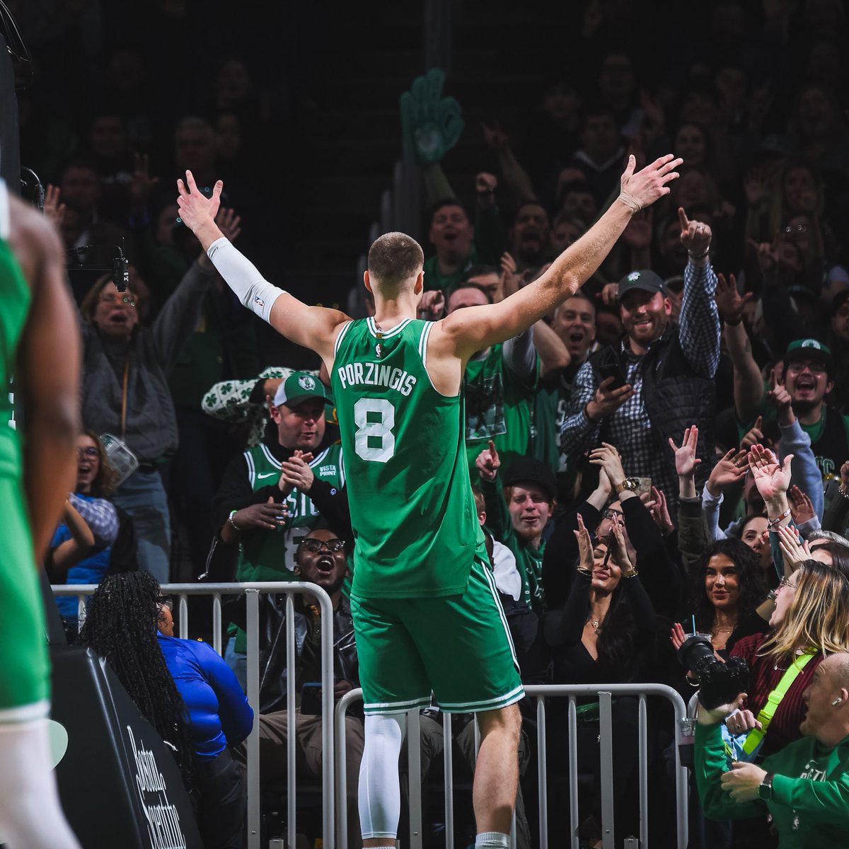CelticsUnite18's tweet photo. He’s back. https://t.co/NY14ufGlvL