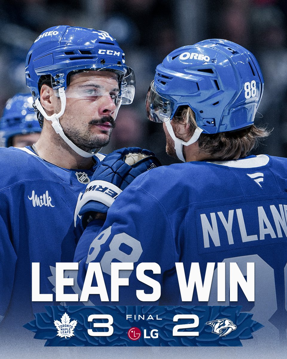 MapleLeafs's tweet photo. LEAFS WWWWWWWWWWWWWWWWIN!

@LGCanada | #LeafsForever https://t.co/XsVzVrAeBX