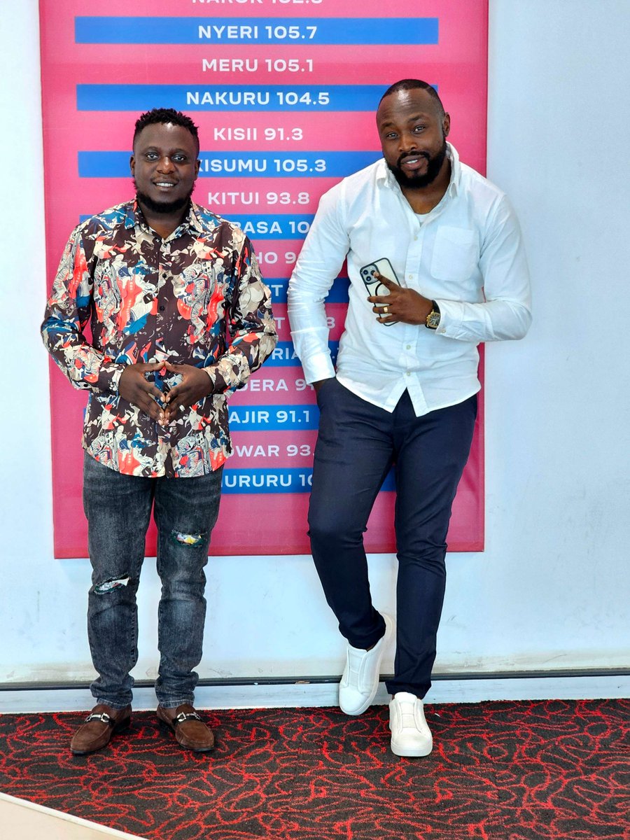 Radio Maisha (@radiomaisha) on Twitter photo Maisha Asubuhi #tbt Edition na @chris001ke na <a href="/shugaboyke1/">Shugaboy KE</a> kutoka saa kumi na mbili asubuhi hadi saa nne asubuhi. #TatuSure #RadioZaidiYaRadio
Watch us live on radiomaisha.co.ke Maisha Asubuhi #tbt Edition na @chris001ke na <a href="/shugaboyke1/">Shugaboy KE</a> kutoka saa kumi na mbili asubuhi hadi saa nne asubuhi. #TatuSure #RadioZaidiYaRadio
Watch us live on radiomaisha.co.ke