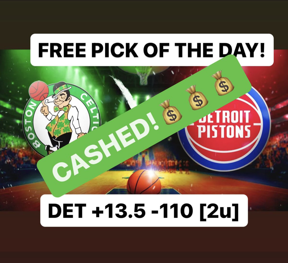 SportPOTD's tweet photo. COMING BACK STRONG!

#gamblingtwitter #freepicks #bettingtips #sportsbets #sportsbettingadvice #sportsbetting #NFL   #picks #nba #betting #gamblinginstagram #SportsPicks #winning #gambling #ncaaf #football #money #football #NHL #bettingexpert https://t.co/UUXTp9hJdz