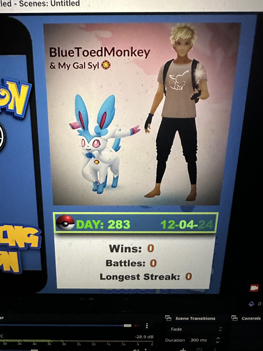 BlueToed's tweet photo. #Live #NewSeason #SameMonkey #PokemonGo #PvP #Twitch #PoGo m.Twitch/TheBlueToedMonkey https://t.co/eNYKt6LPrT