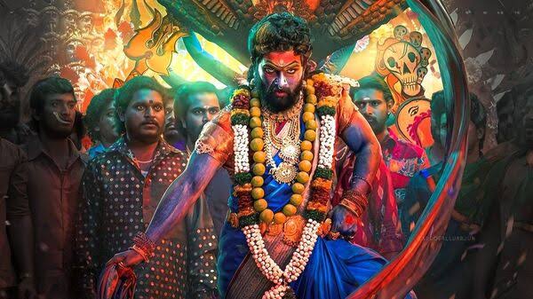 🎥 #Pushpa2 Review 🎥

🌟🌟🌟🌟✨ - A Cinematic Triumph! 🏆

🎬 Allu Arjun 🔥 as Pushpa is nothing short of spectacular - his swag, his dance moves, his intensity, it's all on point! 💫

🎇 The Jathara Episode is a visual feast! It's grand, it's epic, and it's bound to leave you