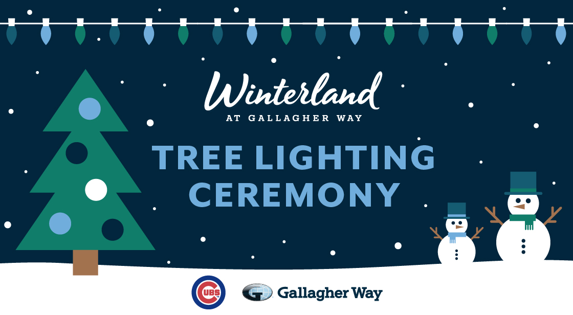Come support my Senn Vocal Ensemble as they perform at the Chicago Cubs Tree Lighting at Gallagher Way this Friday at 6pm. FREE event! gallagherway.com/.../tree-light…