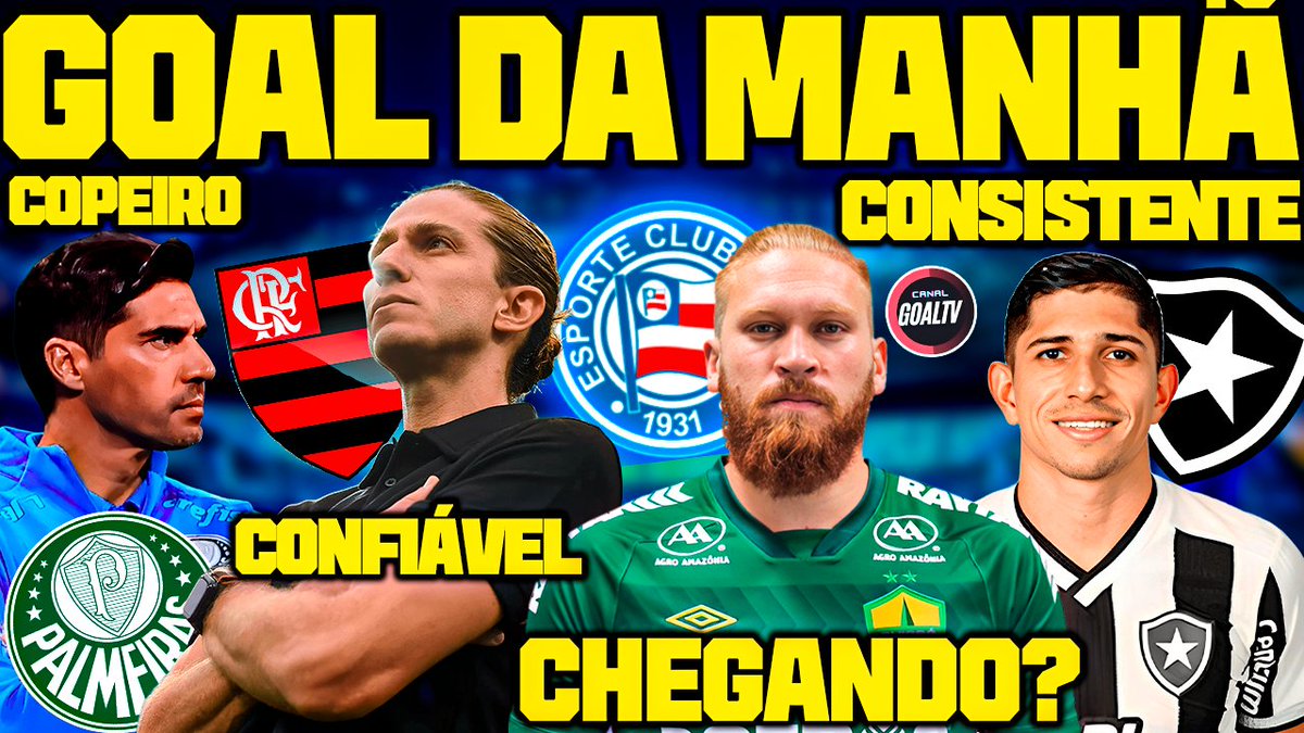 ESTAMOS AO VIVO NO <a href="/GOALTVBR/">GoalTVBR</a>!

TUDO SOBRE #FLAMENGO #BAHIA #BOTAFOGO #CAMPEONATOBRASILEIRO2024 #FUTEBOL  #PALMEIRAS #CRUZEIRO 

LINK:youtube.com/live/VODN3e9XL…