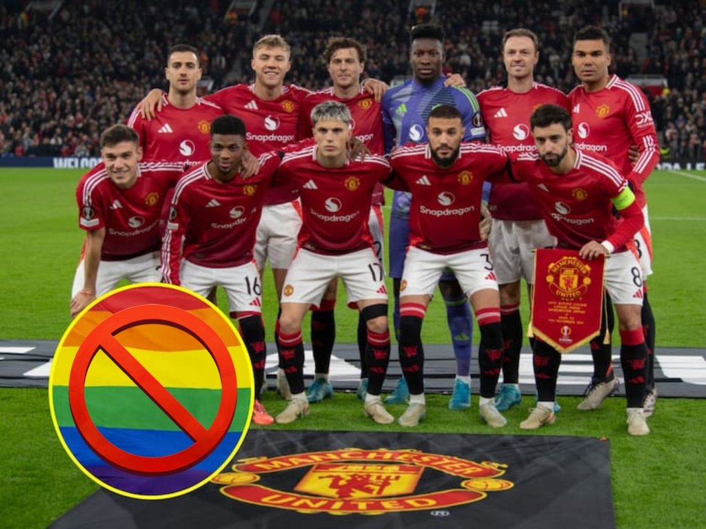 🚨I 🏴󠁧󠁢󠁥󠁮󠁧󠁿🏳️‍🌈🇬🇧 #ÚLTIMAHORA | #CONTUNDENTE DURO GOLPE A LA IDEOLOGÍA DE GÉNERO WOLE 🔥

Los jugadores del Manchester United se niegan a vestir una chaqueta en apoyo al colectivo LGTB. 😎

¿Apoyas a estos basados jugadores?