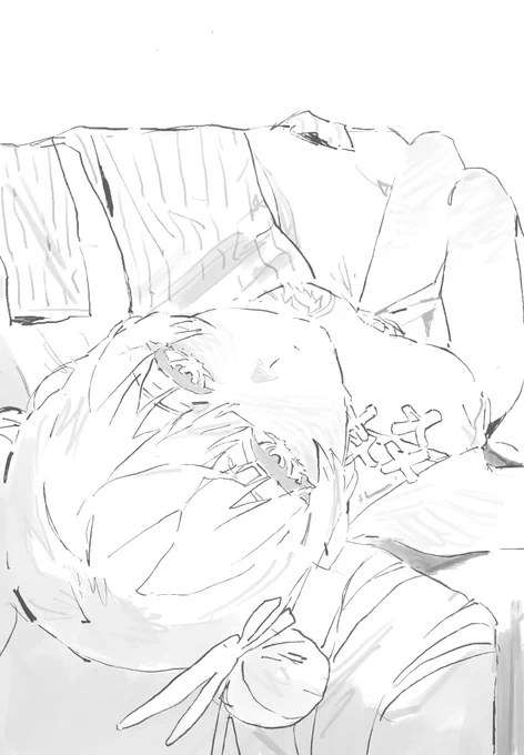 人体わからん落書き 