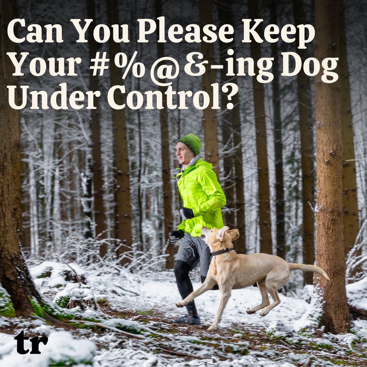 There’s nothing worse than getting charged by a dog that’s off leash while out running on a trail.
bit.ly/3ZFRJqd