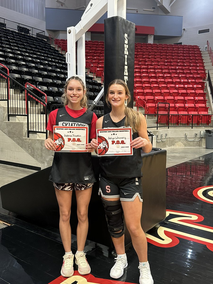 Me and <a href="/AdilynWhinery/">Adilyn Whinery</a>  were both the first picks for player of the game this basketball season!! I love playing with her in school ball and aau. Me and her have a special bond on and off the court. <a href="/SKIATOOKBBALL/">SKIATOOK BASKETBALL</a> <a href="/JYDBasketball/">Tulsa JYD Girls Basketball Club</a>