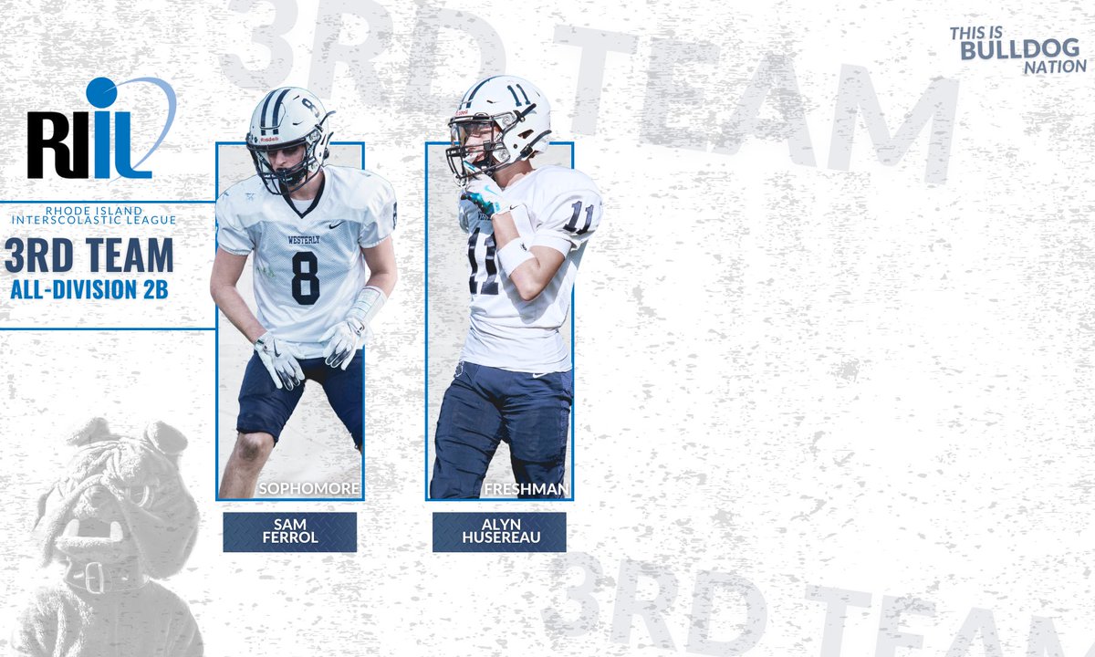 Westerly Bulldogs Football (@wpsbulldogsfb) on Twitter photo Congratulations to the following Bulldogs that were selected 2024 All-Division!!! ๐ตโช๏ธ
<a href="/WPSBulldogs/">WPS Bulldogs</a> <a href="/thewesterlysun/">The Westerly Sun</a> <a href="/newftbj/">New England Football Journal ยฎ ๐</a> <a href="/NE6_FBrecruits/">๐ต๐ฉ๐ฆ๐๐๐๐</a> Congratulations to the following Bulldogs that were selected 2024 All-Division!!! ๐ตโช๏ธ
<a href="/WPSBulldogs/">WPS Bulldogs</a> <a href="/thewesterlysun/">The Westerly Sun</a> <a href="/newftbj/">New England Football Journal ยฎ ๐</a> <a href="/NE6_FBrecruits/">๐ต๐ฉ๐ฆ๐๐๐๐</a>