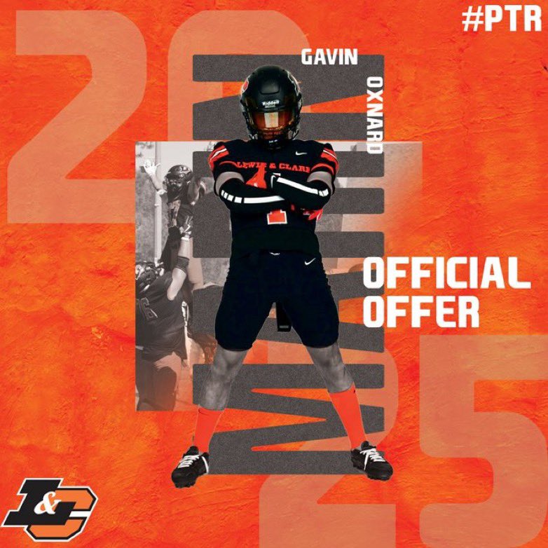 Blessed to receive an offer from Lewis and Clark College‼️<a href="/Coach_DanFields/">Coach Daniel Fields</a> <a href="/12thmanOHS/">Oxnard HS Football</a> <a href="/MccowanLonnie/">Coach Lonnie McCowan</a>