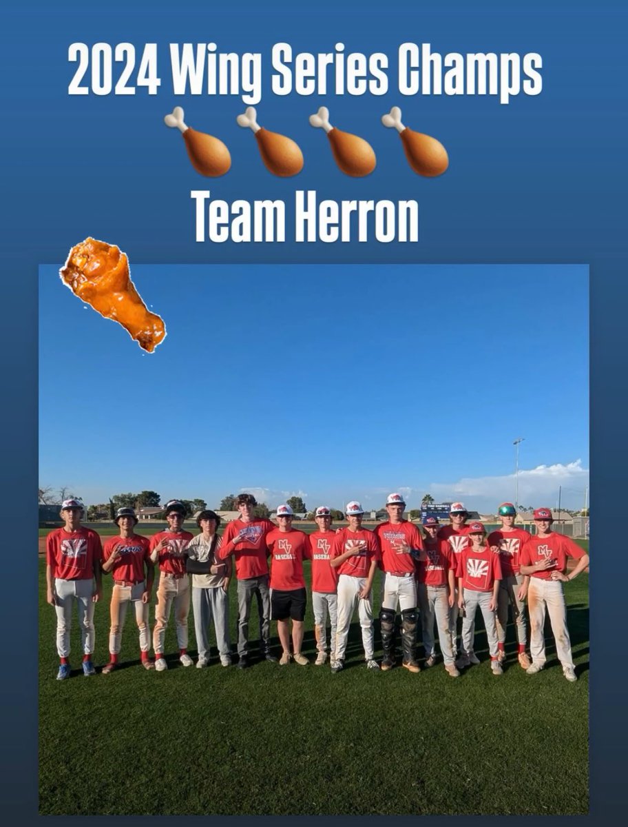 2024 WING SERIES CHAMPS… Team Herron! 

Unlimited Wings for the Winners while other enjoy some Celery and Ranch!

LFNG