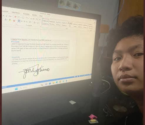 backupniji's tweet photo. exposing bogus debtor

name: Shiela Rose Migriño
supposed DOP: October 21
pending balance: PHP 2,000 capital amount loaned

i will only be taking this down upon receiving full payment. https://t.co/5SE81jlru6