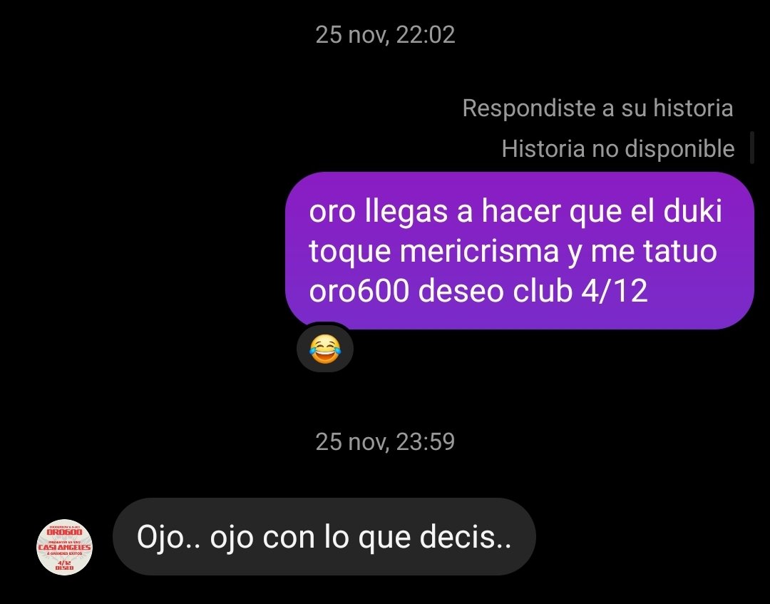 lo juro por lo que mas quiero que voy cumplir @oro600