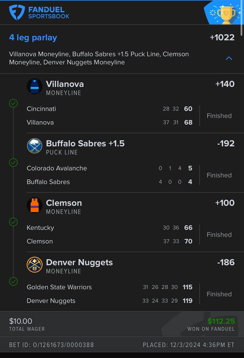 CopingFinsFan's tweet photo. Everyone out here posting their bets. As my boy jmac would say, I’ve been as hot as a pistol. #moneymaker How do I do it? Never tail a @BurtAnderson15 bet! https://t.co/NG7RVfeBvp