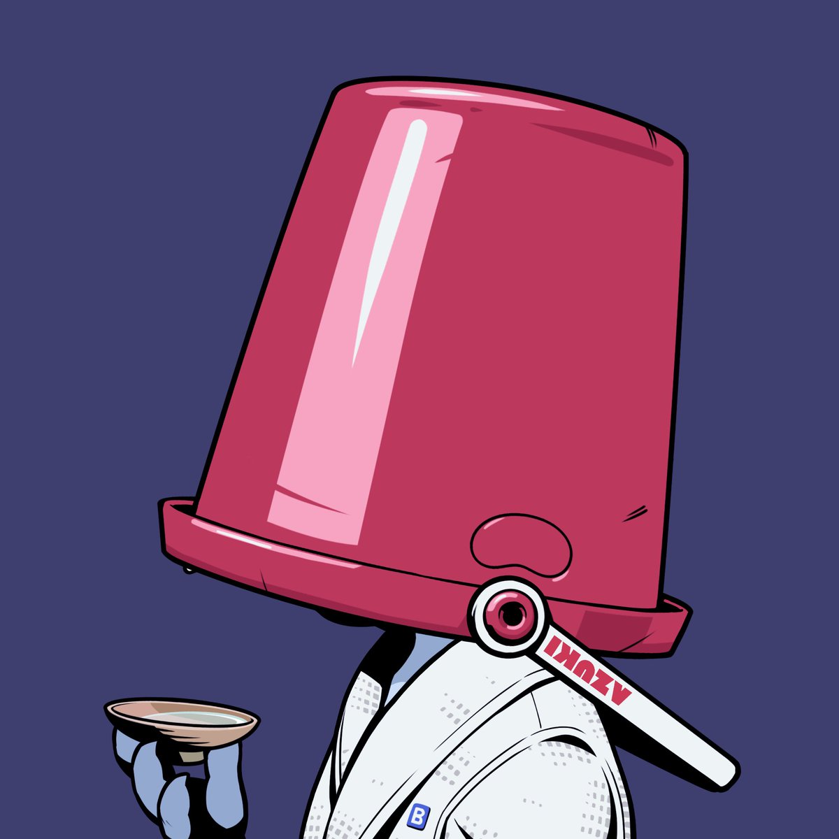Just got into accident earlier today and my cat is now stuck on this stupid bucket. HELP !! <a href="/Azuki/">Azuki</a> <a href="/DemAzuki/">Dem (Animechain arc)</a>